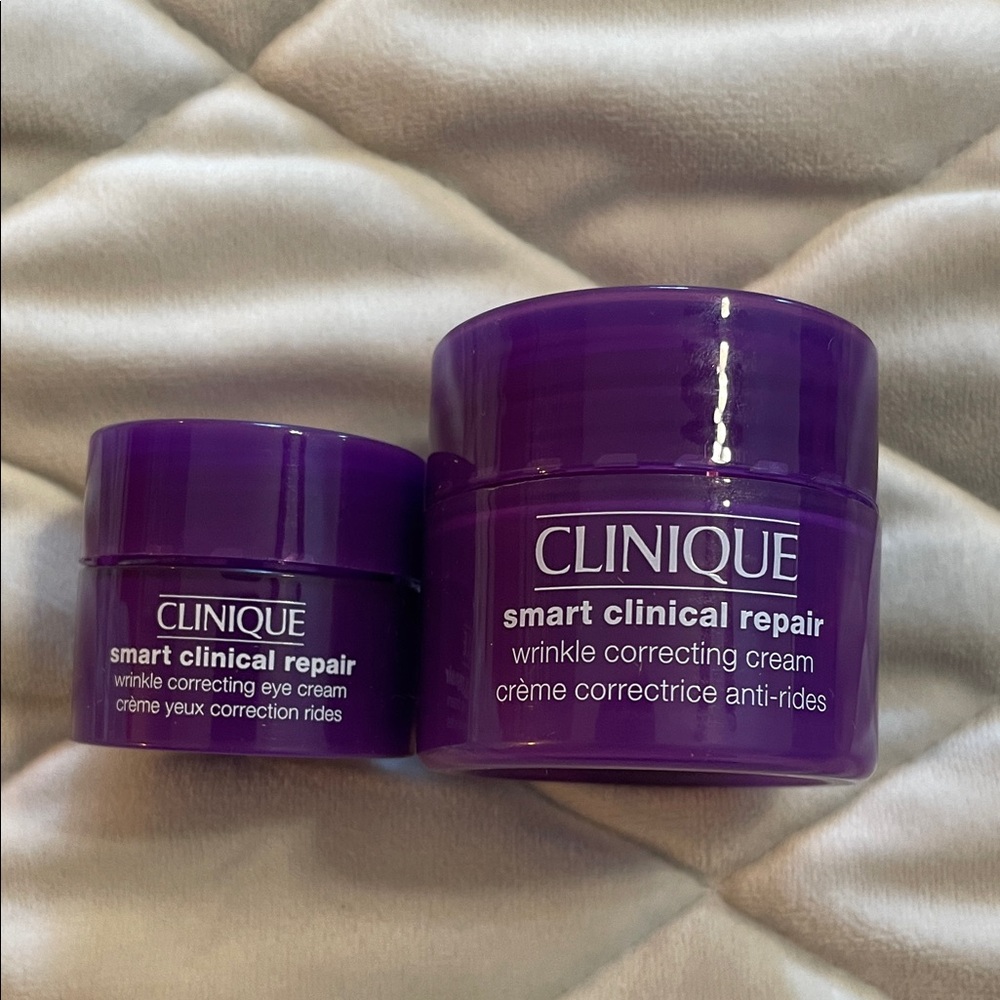 Clinique Smart Clinical Repair Wrinkle Correcting Cream Duo - NWT